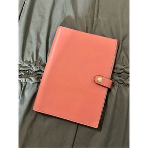 Coach Pink Notebook